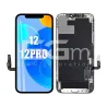 Display Touch + Frame Black iPhone 12 - 12 Pro RJ (IC Changeable)