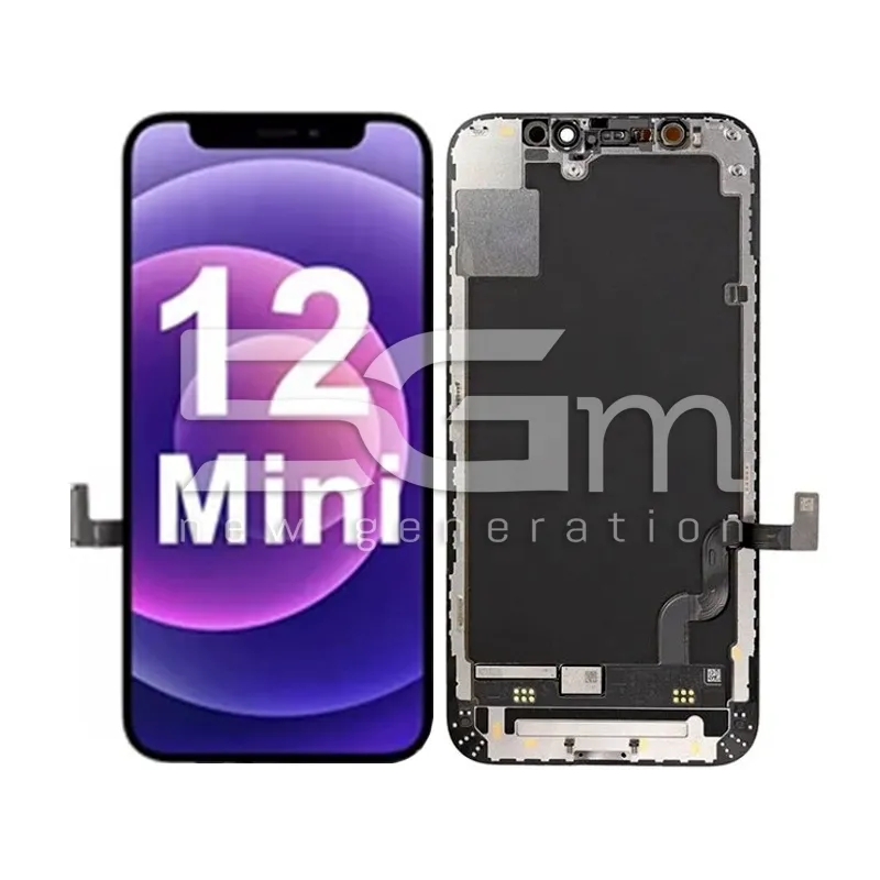Display Touch + Frame Nero iPhone 12 Mini RJ (IC Sostituibile) | Store Online 5G-M