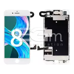 Ecra Tàctil + Chassi Branco Full iPhone 8