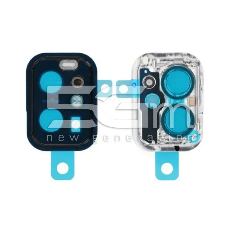 Sticlă Cameră Spate + Ramă Obsidian Black Zenfone 8 ZS590KS | 5G-M