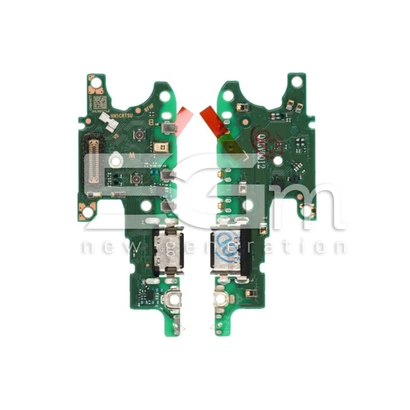 Conector Încărcare + Placă Honor X8a - 90 Lite (DEMONTAT) | 5G-M