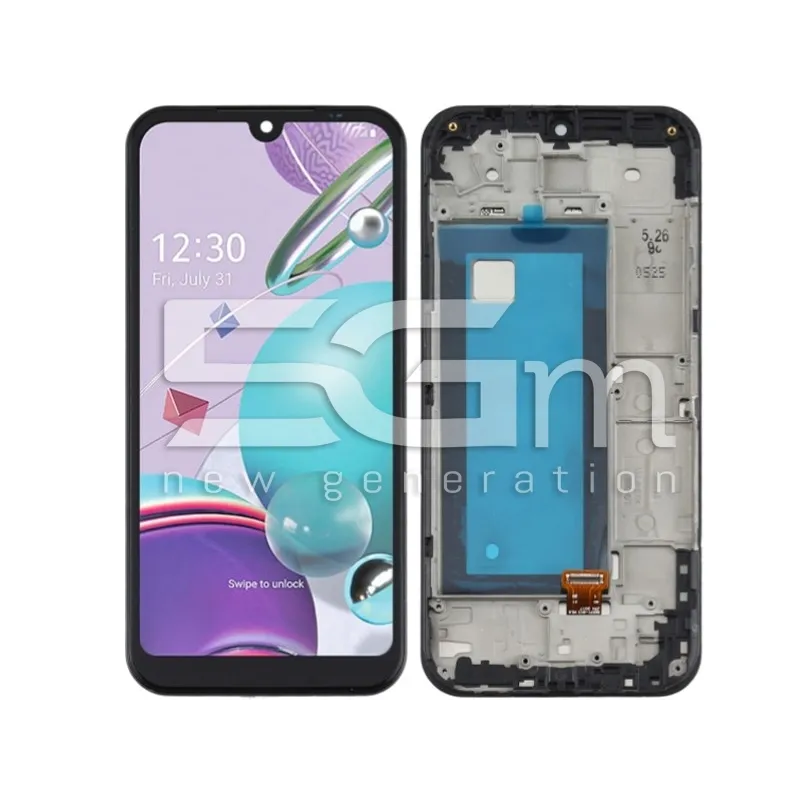 Écran Tactile + Châssis Noir LG K31 (IPS) | 5G-M