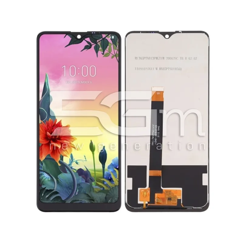 Ecrã Táctil Preto LG K50s (IPS)