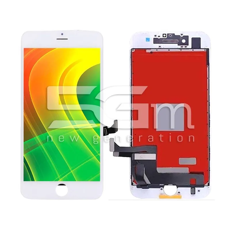 Display Touch Bianco + Frame Ultra Resistente iPhone 7 LG Version | Store Online 5G-M