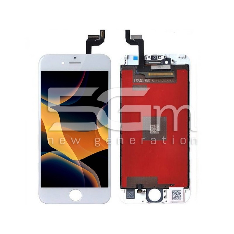 Display Touch Bianco + Frame Ultra Resistente iPhone 6S