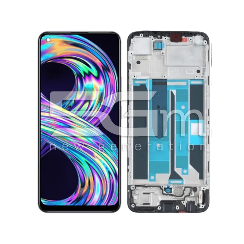 Display Touch + Frame Black Realme 8 4G (TFT) | Store Online 5G-M