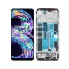 Kijelző Érintőképernyő + Keret Fekete Realme 8 4G (TFT) | 5G-M Webáruház