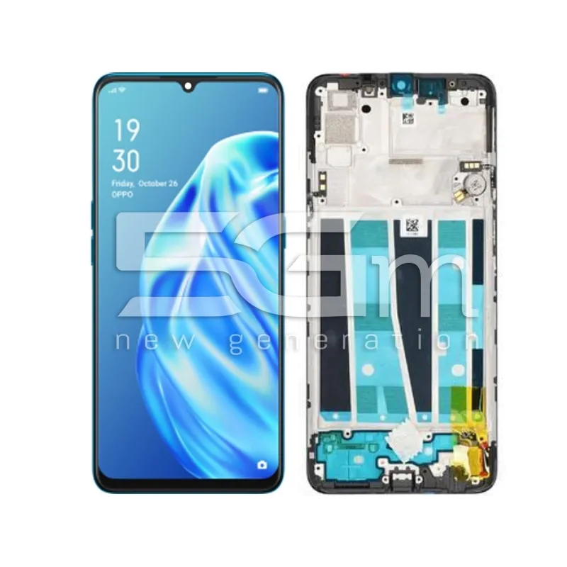 Display Touch + Frame Nero OPPO A91 (OLED) | Store Online 5G-M