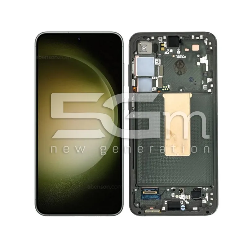 Display Touch + Frame Green Samsung SM-S916 S23+ Ori | Store Online 5G-M