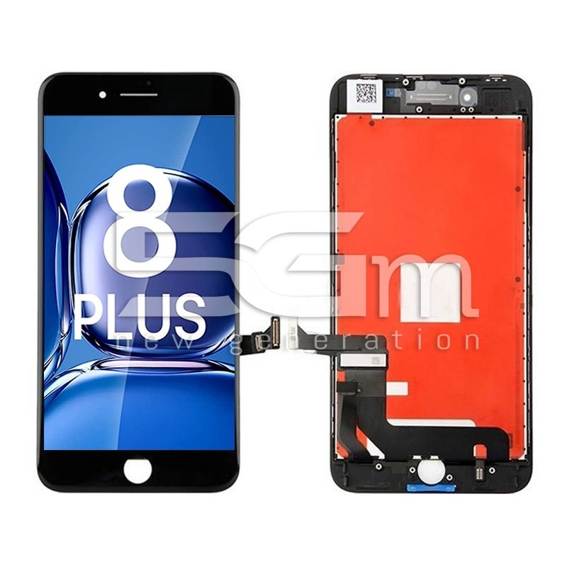 Display Touch Nero + Frame iPhone 8 Plus Ver LG