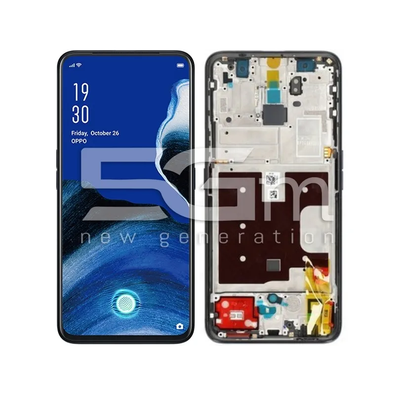 Display Touch + Frame Luminous Black Oppo Reno 2Z (OLED) | Store Online 5G-M