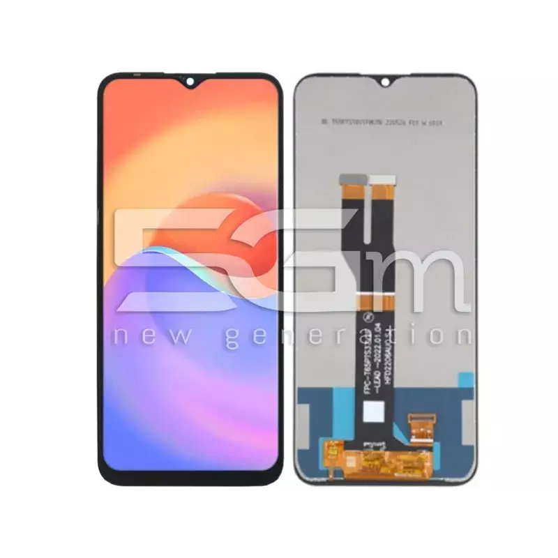 Ecra Tàctil Preto ZTE Blade A52 Lite (IPS)