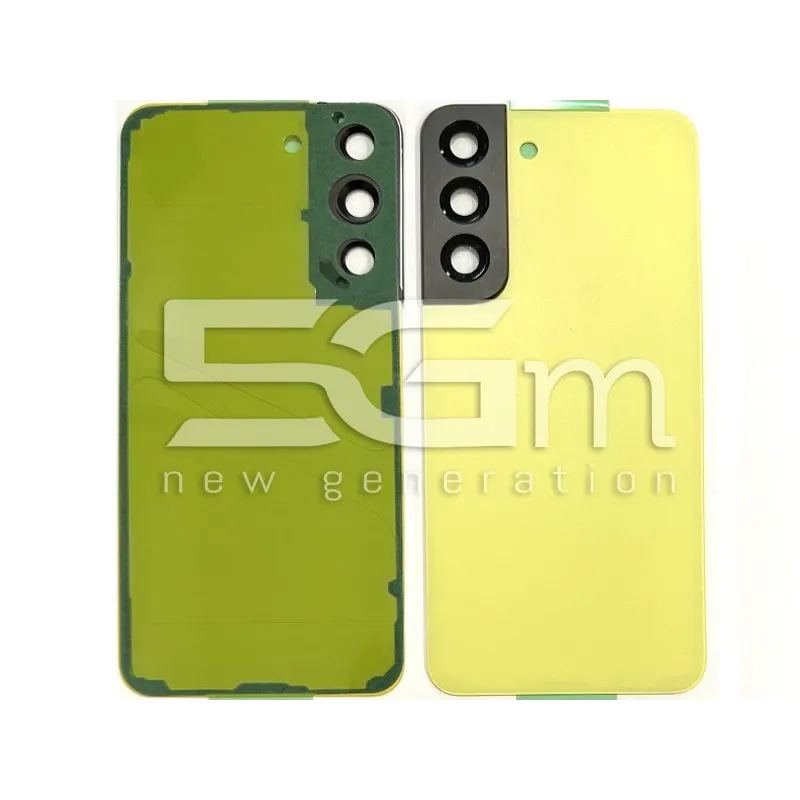 Retro Cover Lime + Vetrino Camera Samsung SM-S901 S22 No Logo | Store Online 5G-M