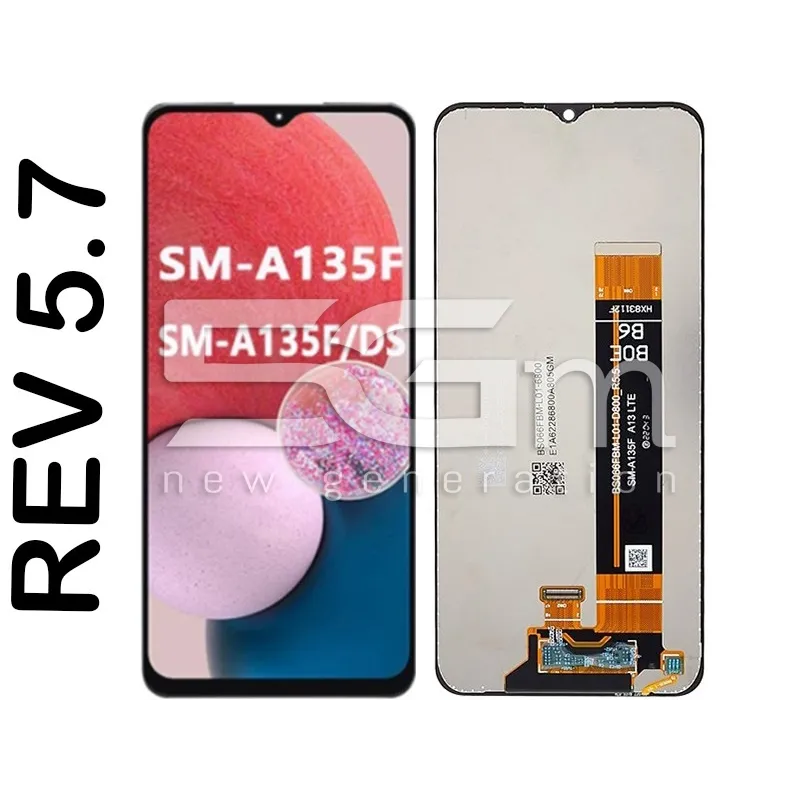 Display Touch Nero Samsung SM-A135 A13 4G (A) | Store Online 5G-M
