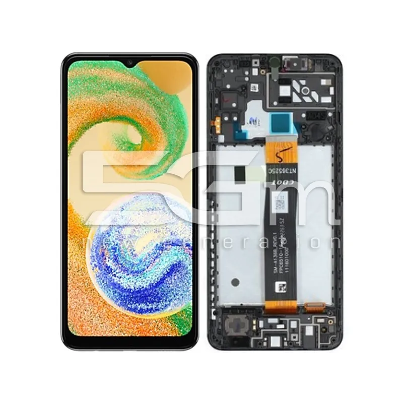 Ecrã Tactil + Ramă Negru Samsung A04s Ori | Magazin Online 5G-M.com