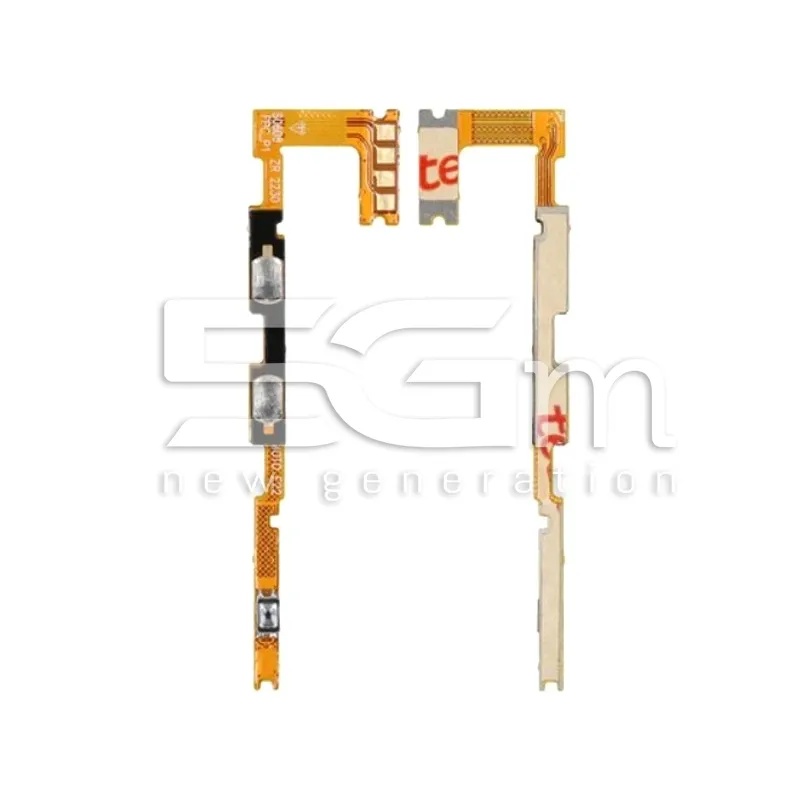 Nappe de Bouton Power et Volume Moto E22 - E22i | Boutique en ligne 5G-M