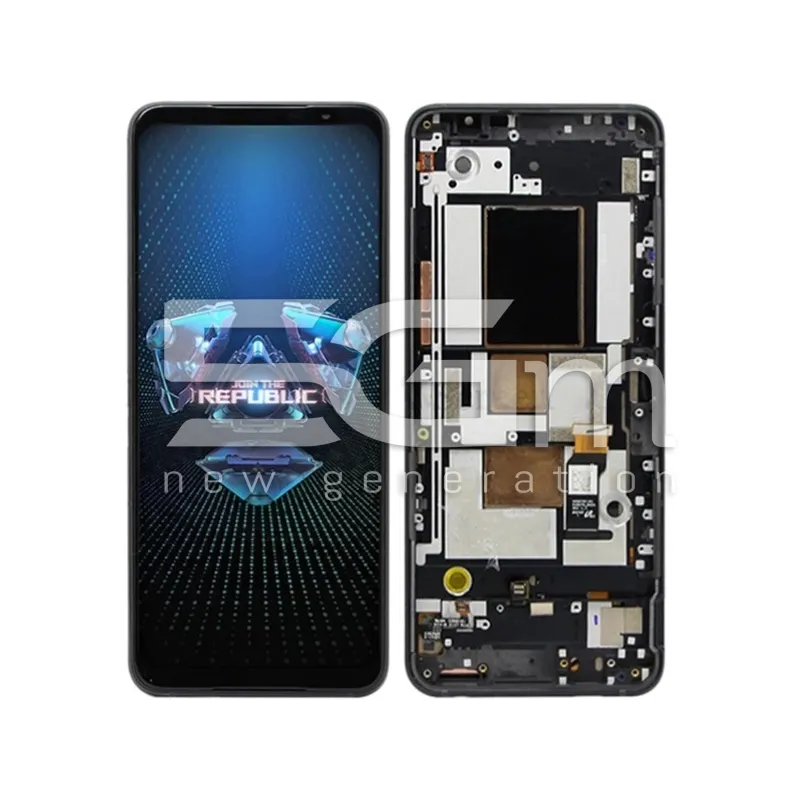 Display Touch + Frame Phantom Black ZS673KS ROG Phone 5 (PULLED) | Store Online 5G-M