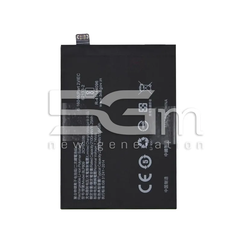 Batteria BLP809 2150mAh Realme GT Master Edition No Logo | Store Online 5G-M