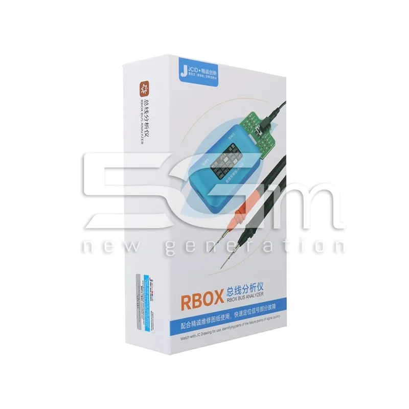 JCID RBOX BUS Analyzer iPhone et Android | Diagnostic 5G-M