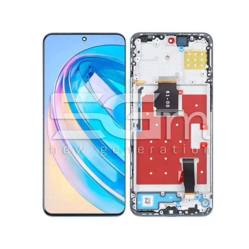 Écran Tactile + Châssis Midnight Black Honor X8a - Honor 90 Lite (IPS) | 5G-M