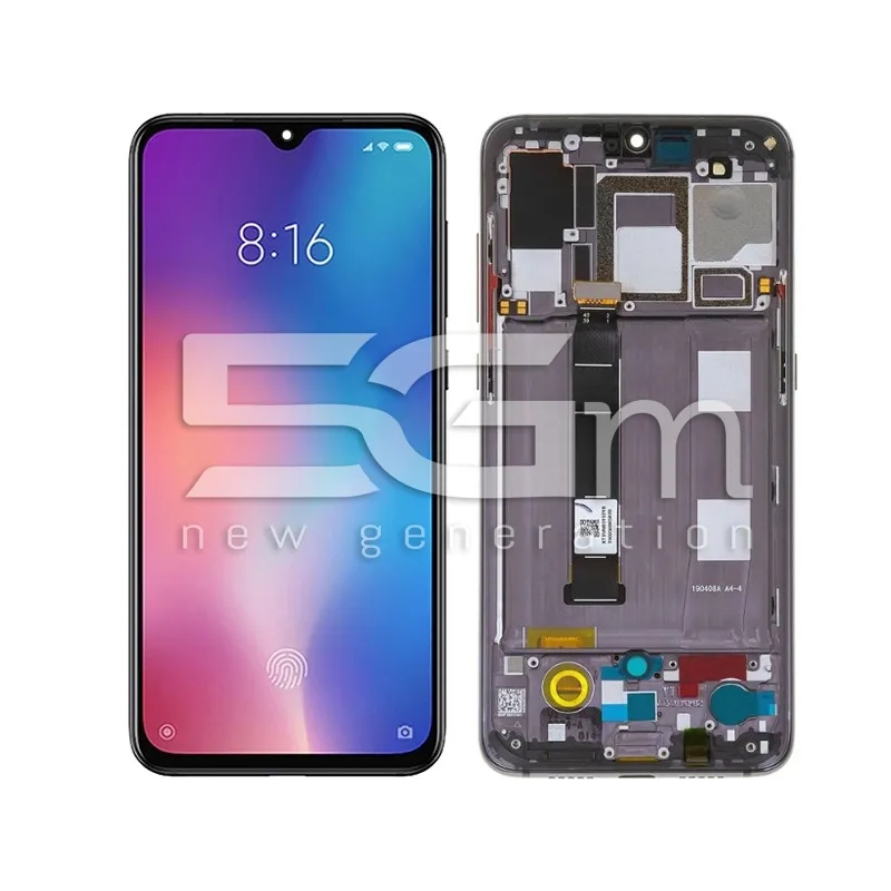 Display Touch + Frame Nero Xiaomi Mi 9 (OLED) | Store Online 5G-M