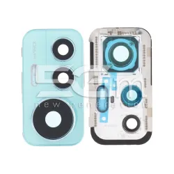 Vetrino Camera Posteriore + Frame Green Xiaomi 12 Lite | Store Online 5G-M