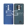 Retro Cover Blu + Adesivo Huawei Mate 10 Pro No Logo