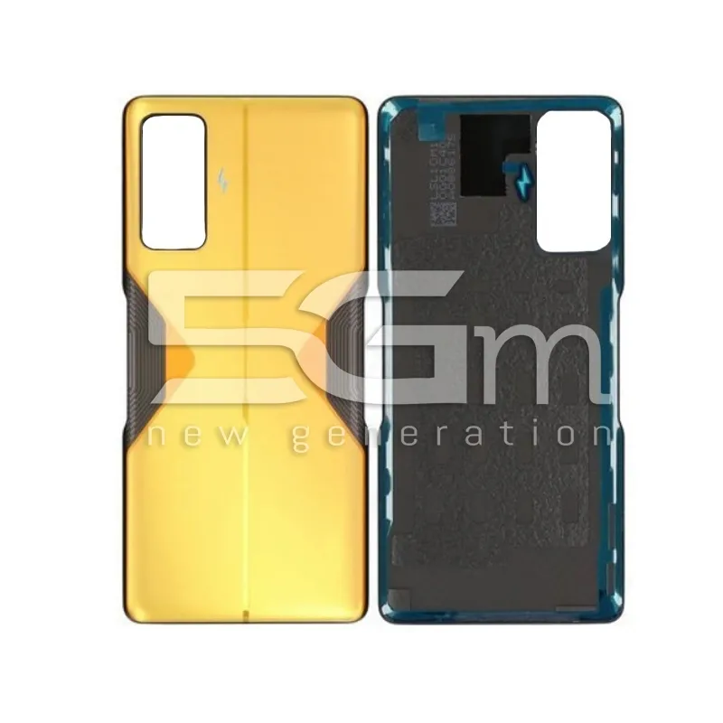 Coque Arrière Jaune Cyber Xiaomi Poco F4 GT Sans Logo | Boutique en ligne 5G-M