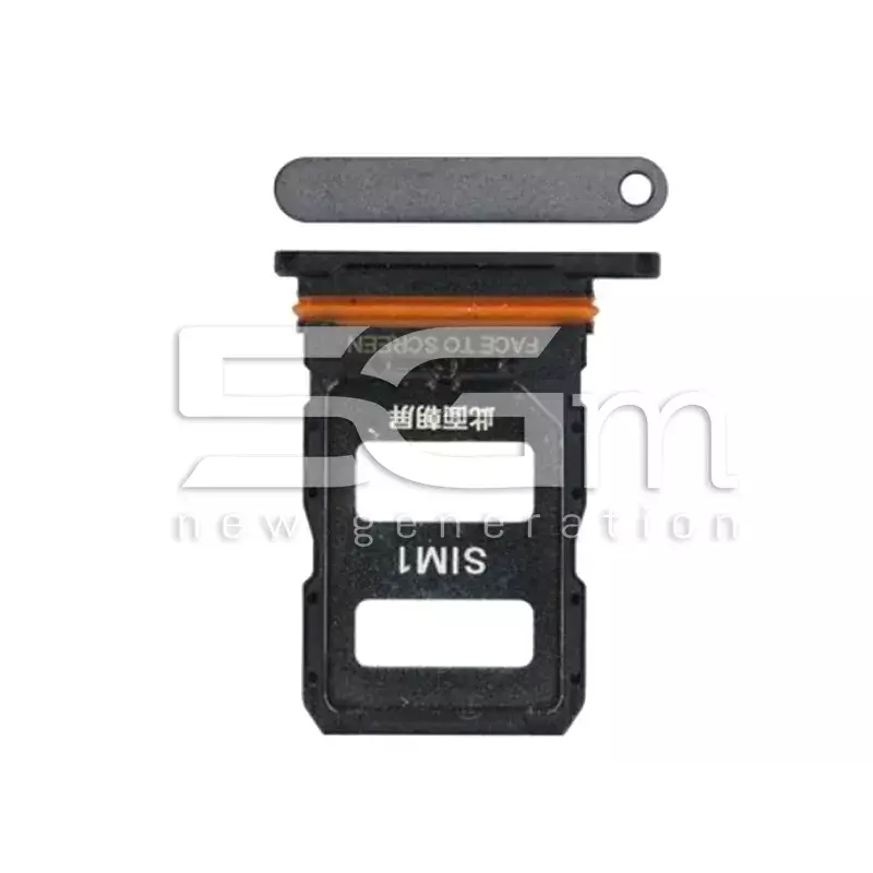 Supporto Sim Card Nero Xiaomi 12 Lite