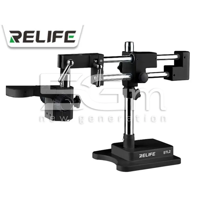 RELIFE RL-STL2 Braccio Microscopio Nero | Supporto Professionale | 5G-M