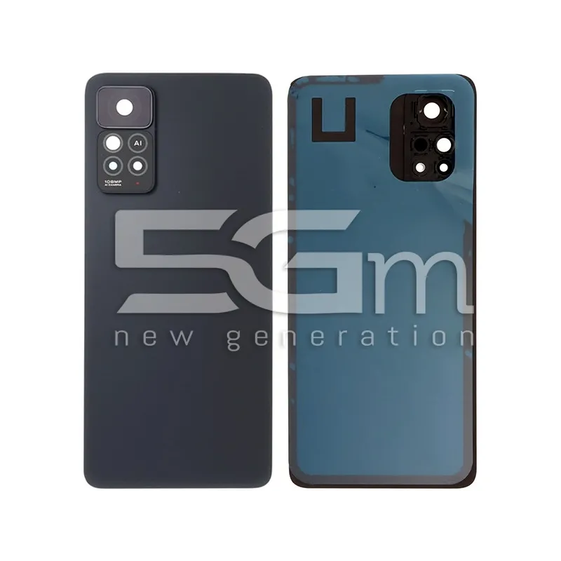 Coque Arrière Noire + Vitre Caméra Xiaomi Redmi Note 11 Pro 5G | 5G-M.com