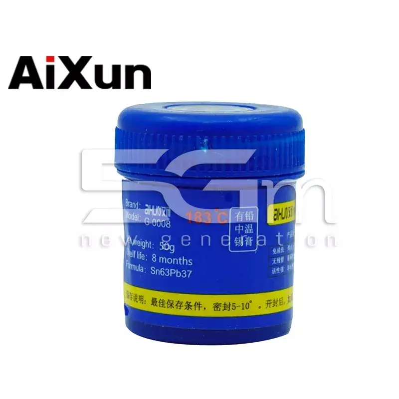 AiXun G-0008 Lead Free Solder Paste 183°