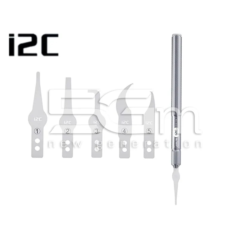 i2C Q5 Kit Manico e Lame Precisione CPU IC | 5G-M