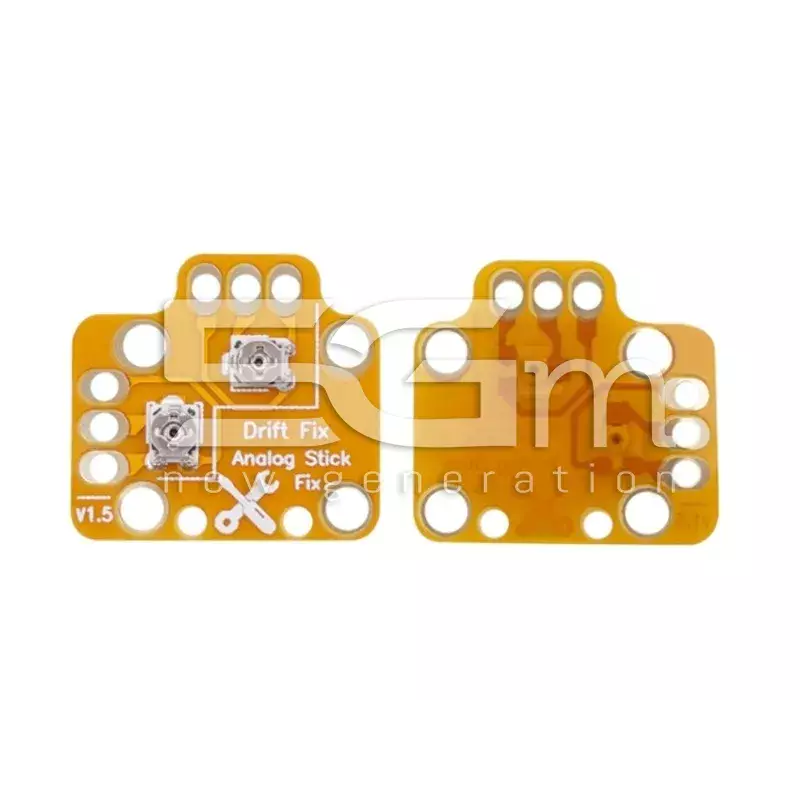 2 PCS Controller Analog Thumb Stick Drift Fix  PS4 - PS5 (ORANGE)