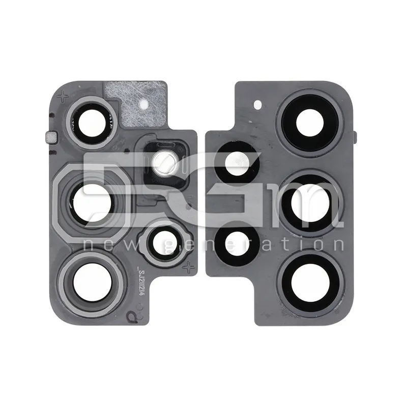 Vetrino Camera Posteriore + Frame Black Samsung SM-A525 - A526 A52 | Store Online 5G-M