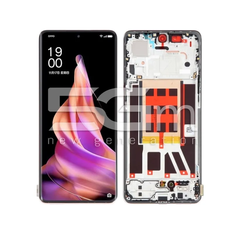 Display Touch + Frame Tomorrow Gold OPPO Reno 9 (PULLED) | Store Online 5G-M