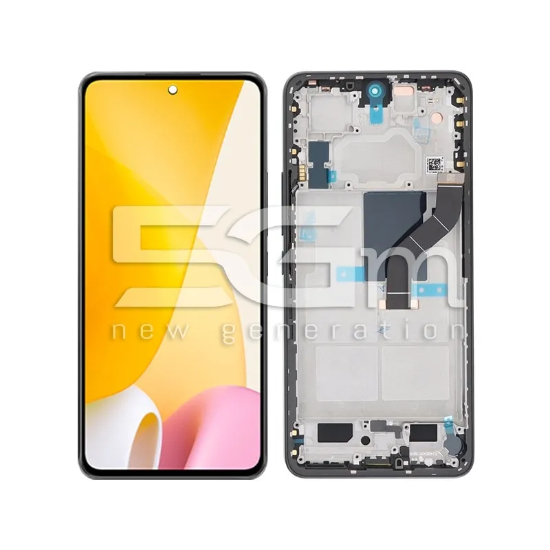 Display Touch + Frame Nero Xiaomi 12 Lite (PULLED) | Store Online 5G-M