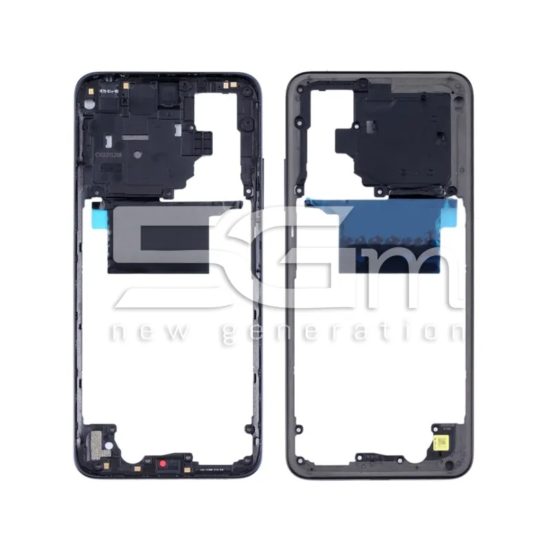 Középső Keret Fekete + NFC Xiaomi Poco M4 Pro 4G | 5G-M Webáruház