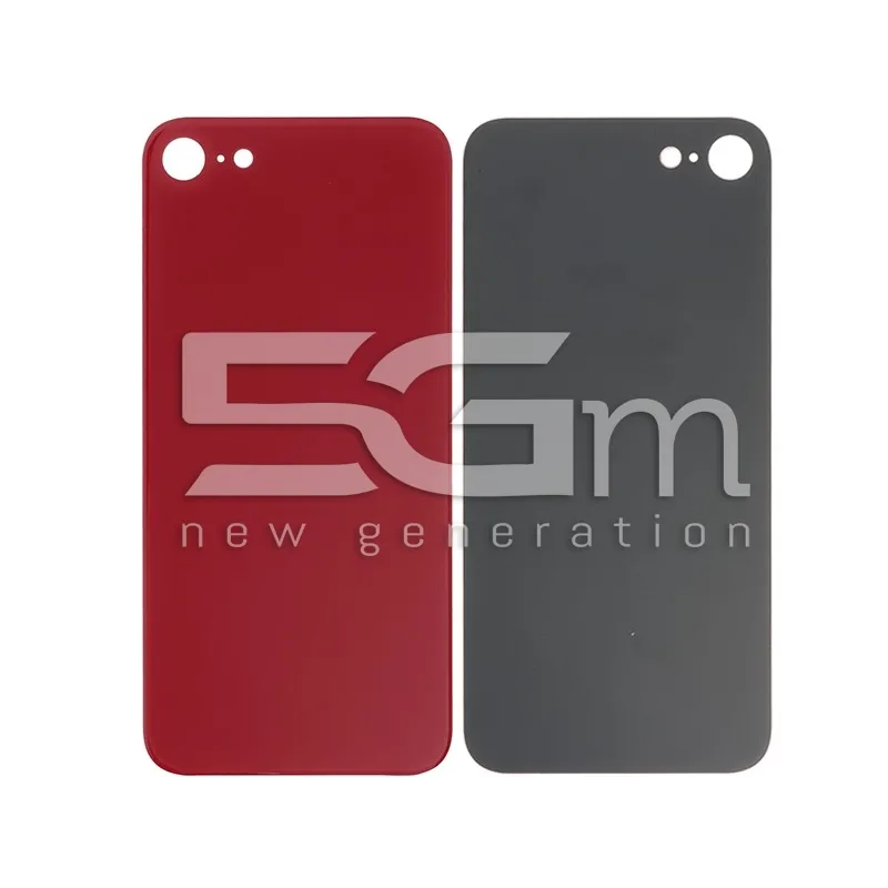 Retro Cover Rosso iPhone SE 2020 - SE 2022 Small Hole No Logo | Store Online 5G-M