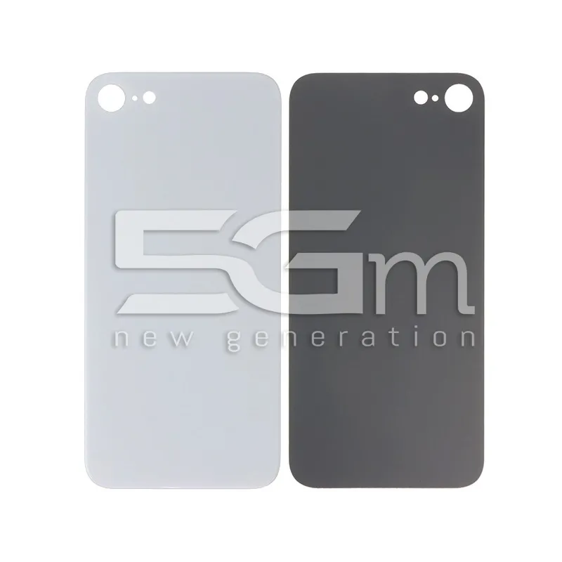 Retro Cover Bianco iPhone SE 2020 - SE 2022 Small Hole No Logo | Store Online 5G-M