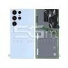 Capac Spate Albastru Sky + Sticlă Cameră S23 Ultra Ori 5G-M.com