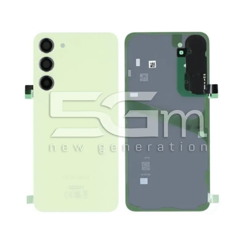 Rear Cover Mint + Camera Lens Samsung SM-S916 S23+ Ori