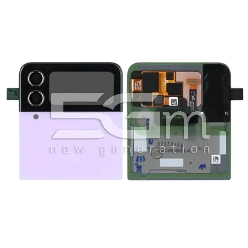Coque + Écran LCD Bora Purple Samsung Flip4 Ori | 5G-M