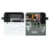 Carcasă SUPERIOARĂ + LCD INFERIOR Alb Samsung SM-F721 Flip4 Ori | 5G-M