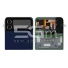Cover TOP + LCD SUB Bespoke Navy Samsung SM-F721 Flip4 Ori | Store Online 5G-M