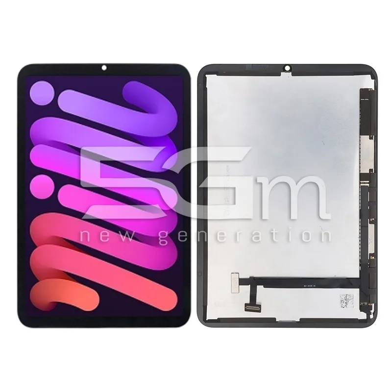 Ecran iPad Mini 6 Negru FOG | Compatibil A2567 A2568 A2569 | 5G-M