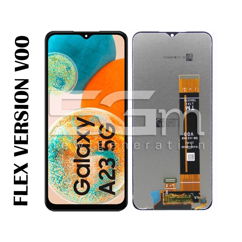 Display Touch Nero Samsung SM-A236 A23 5G (IPS) V00