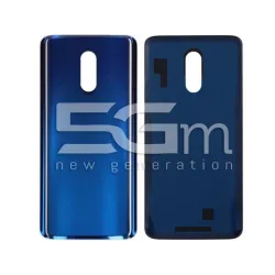 Retro Cover Mirror Blue OnePlus 7 No Logo