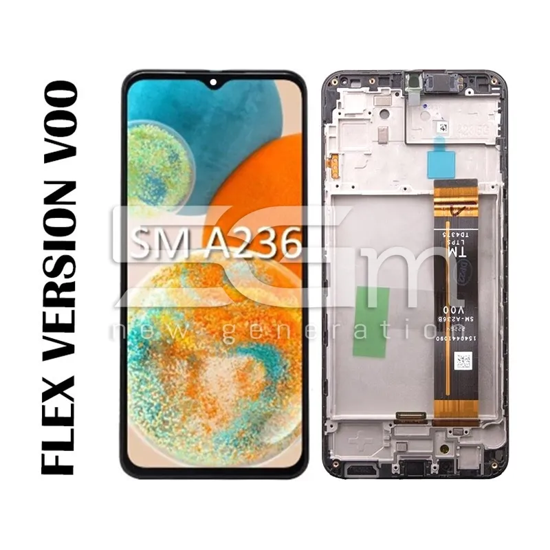 Display Touch + Frame Nero Samsung SM-A236 A23 5G (IPS) V00 | Store Online 5G-M