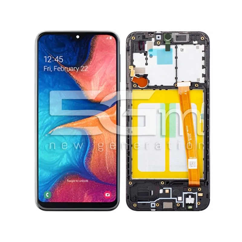 Display Touch + Frame Nero Samsung SM-A202 A20e (IPS) | Store Online 5G-M
